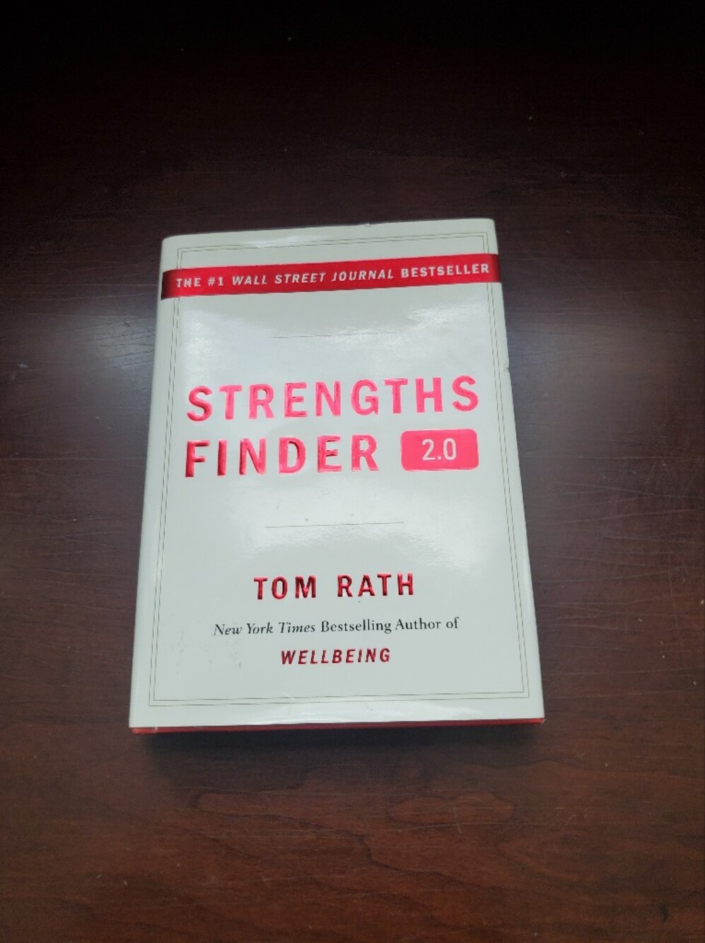 Strengths Finder 2.0 Tom Rath Hardcover Preowned